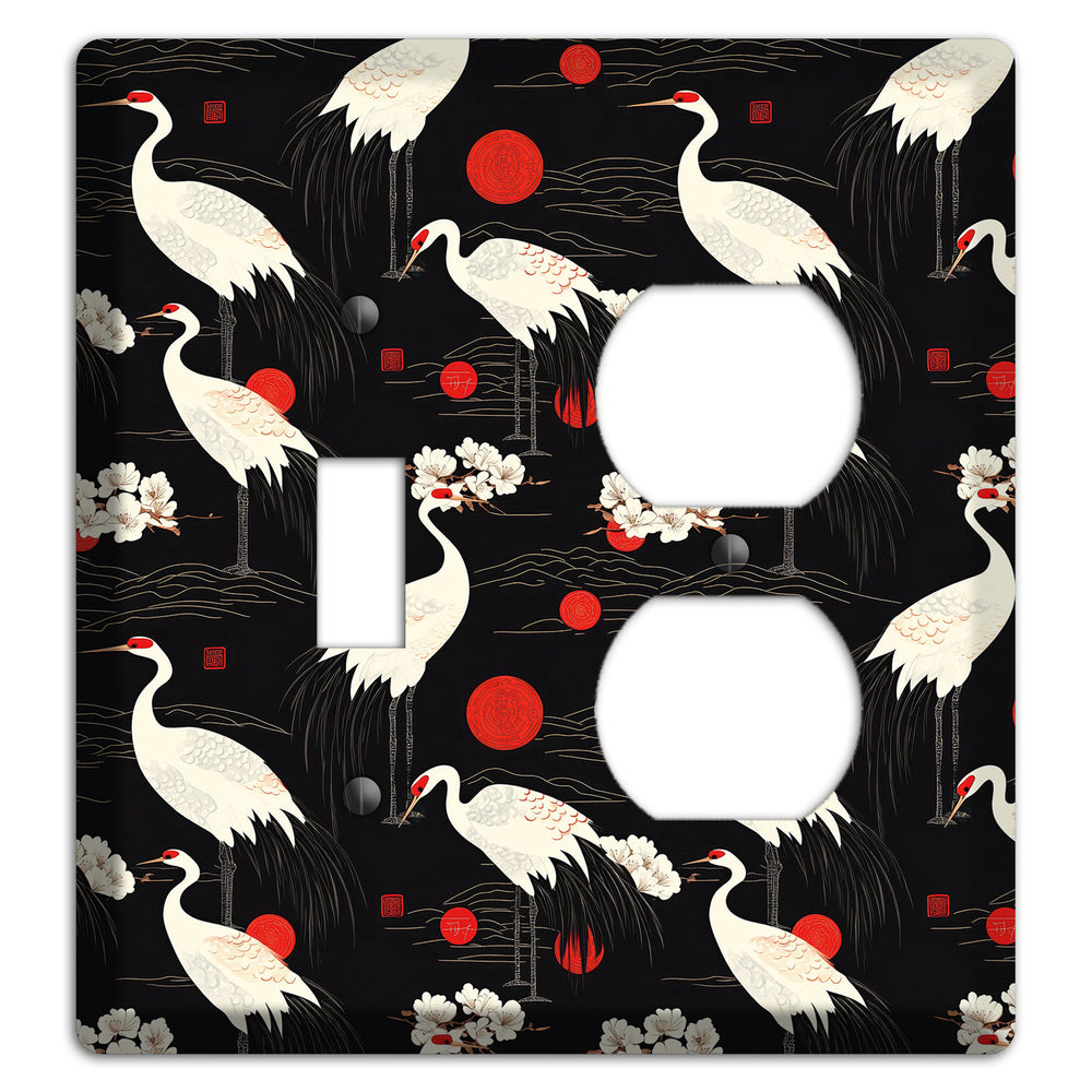 Obsidian Sun Vigil Toggle / Duplex Wallplate