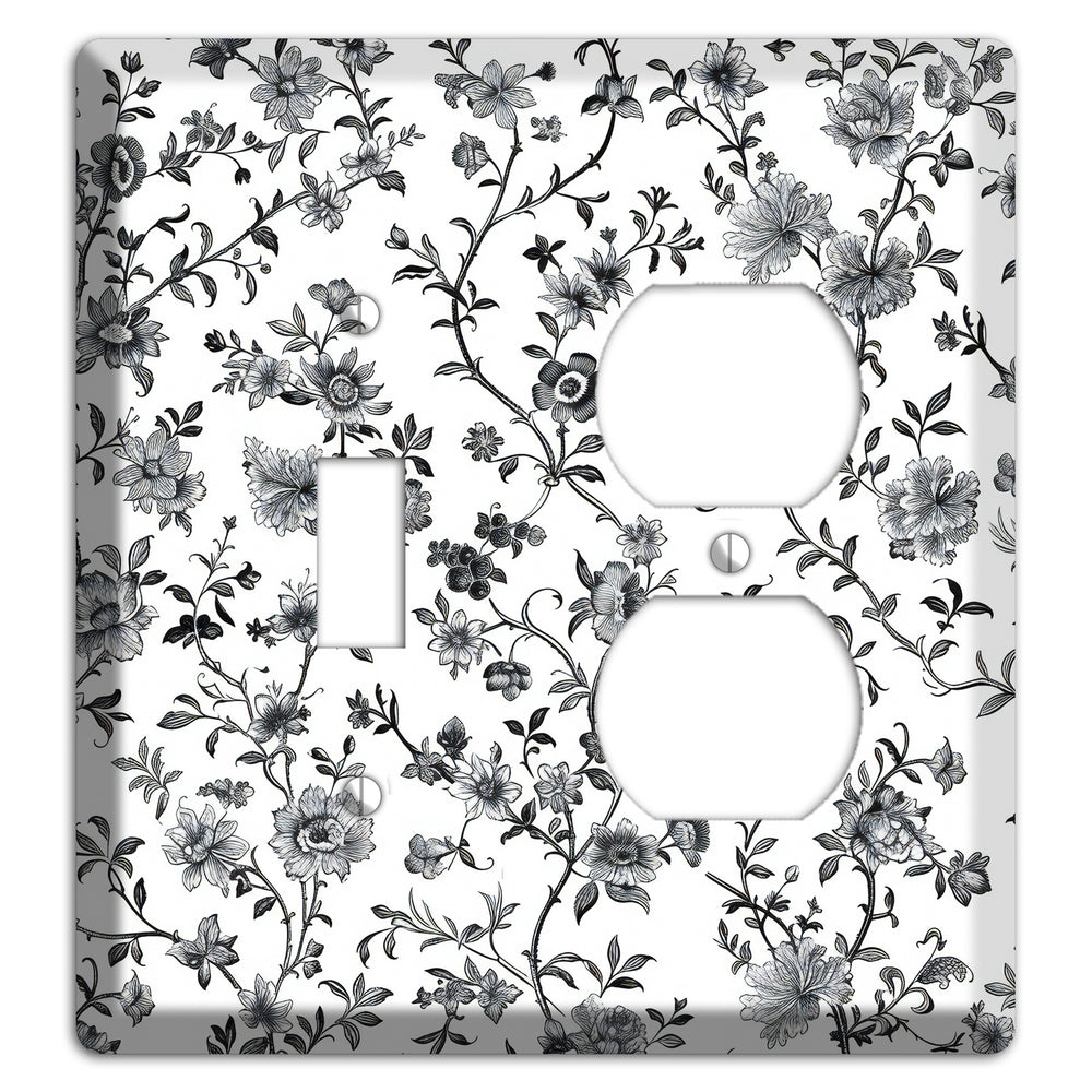 Ink & Ivory Thicket Toggle / Duplex Wallplate