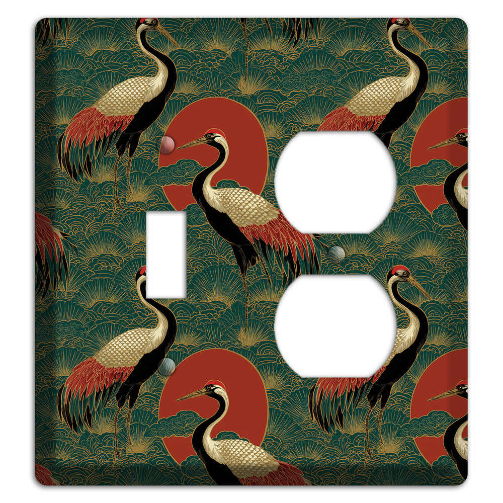 Jade Sun Sentinels Toggle / Duplex Wallplate