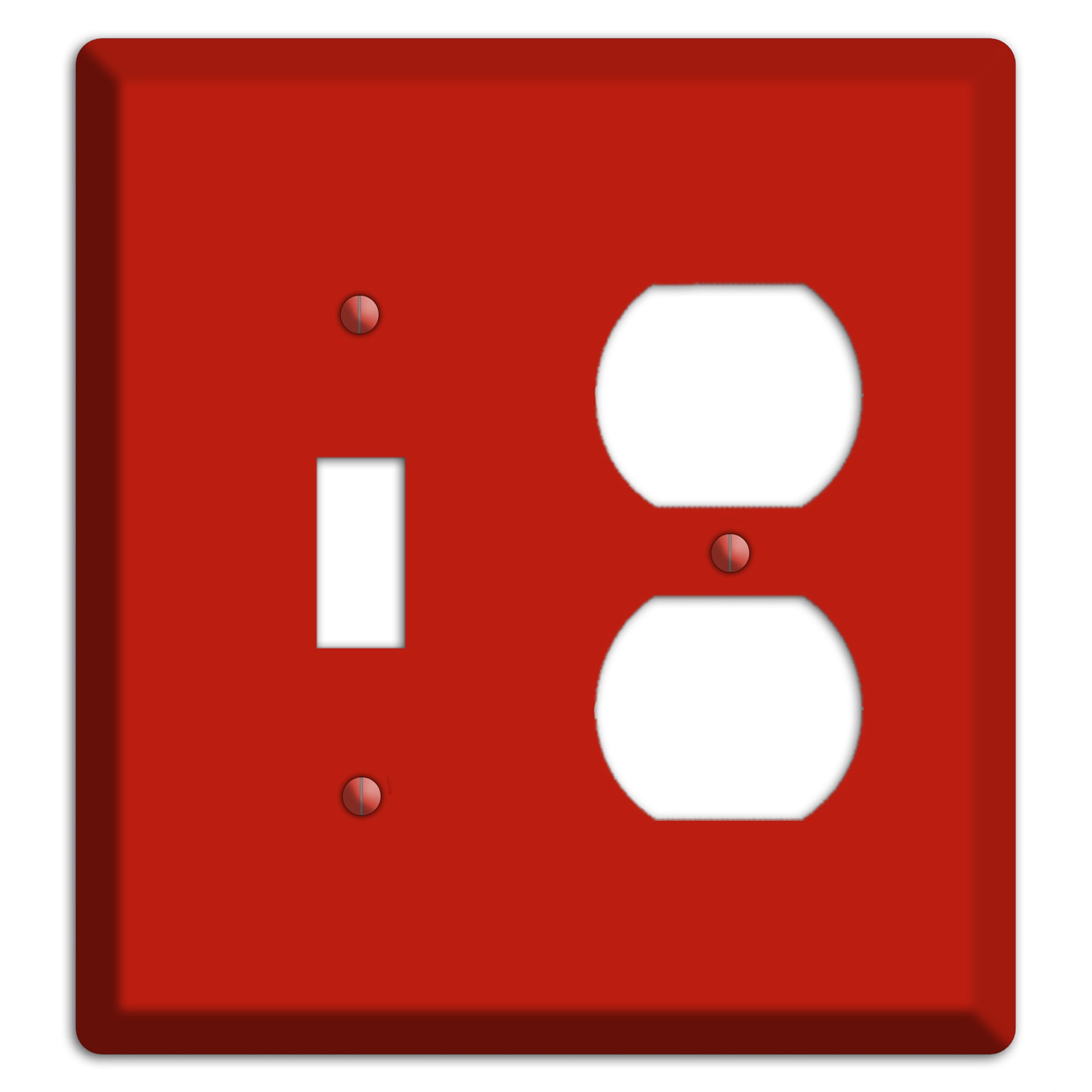 Baxter Simply Red Toggle / Duplex Wallplate