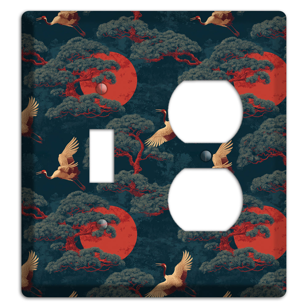 Vermillion Moon Ascent Toggle / Duplex Wallplate