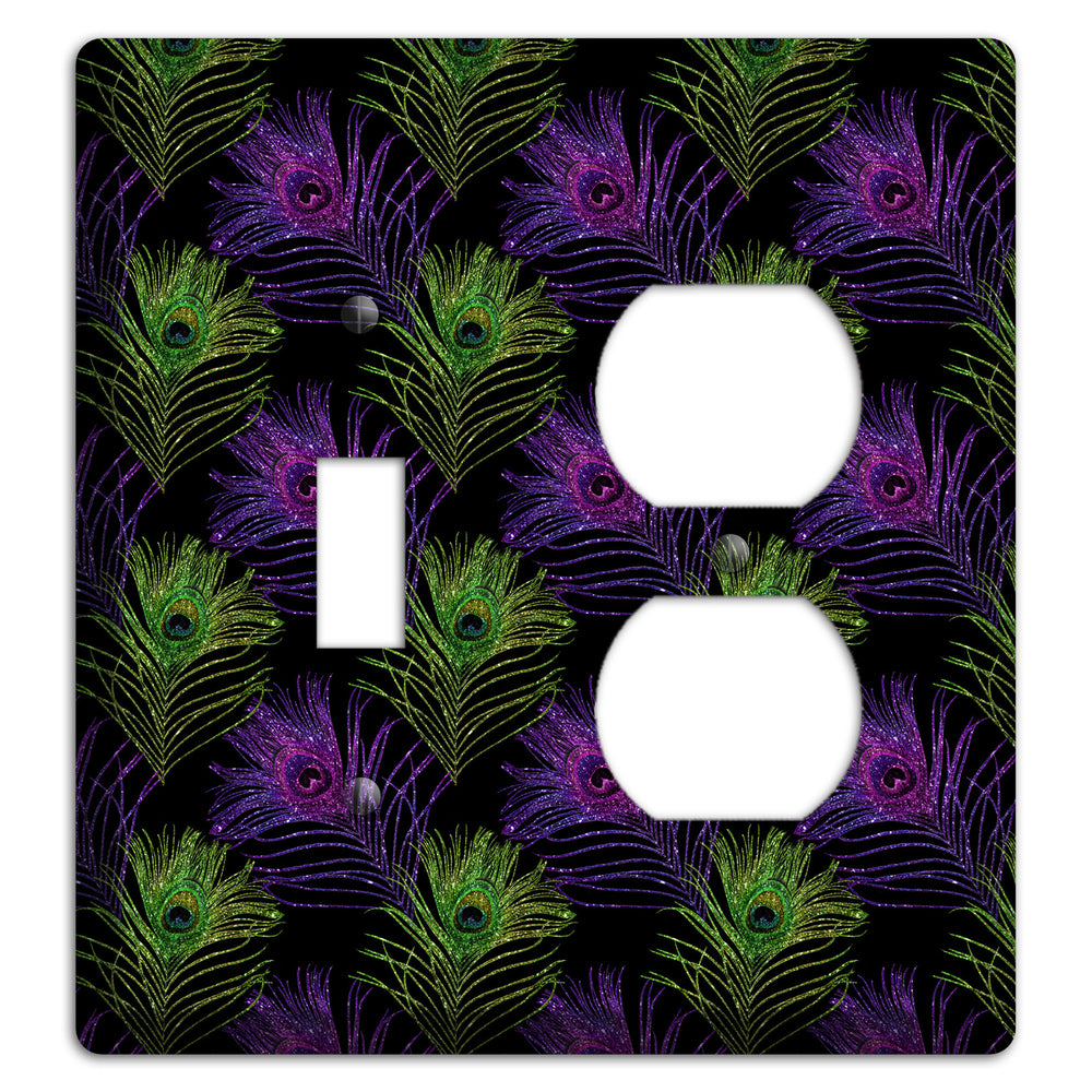 Feathers of the F√™te Toggle / Duplex Wallplate