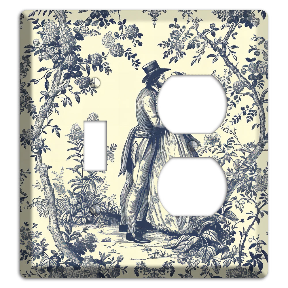 Garden Tryst Toggle / Duplex Wallplate