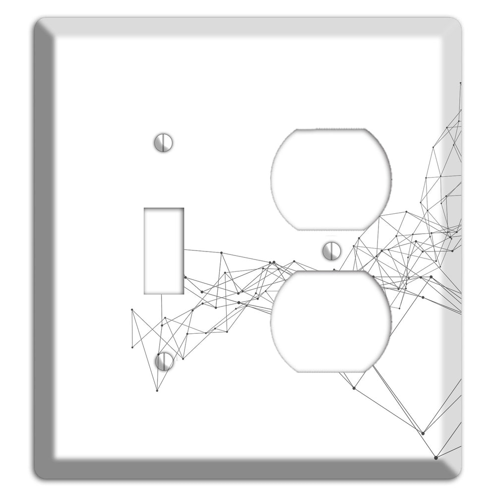 Emergent Mesh Theory Toggle / Duplex Wallplate