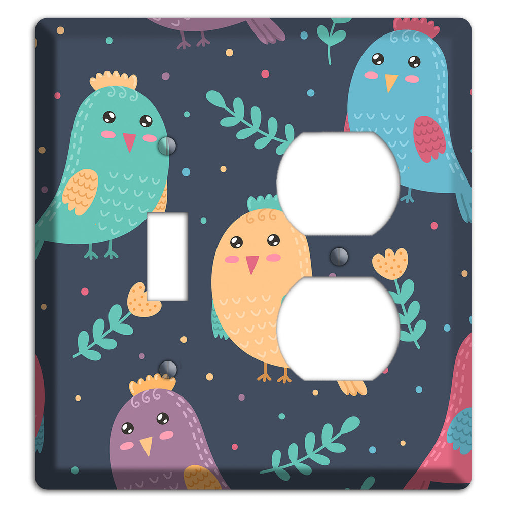 Jungle Giggles (Dark) Toggle / Duplex Wallplate