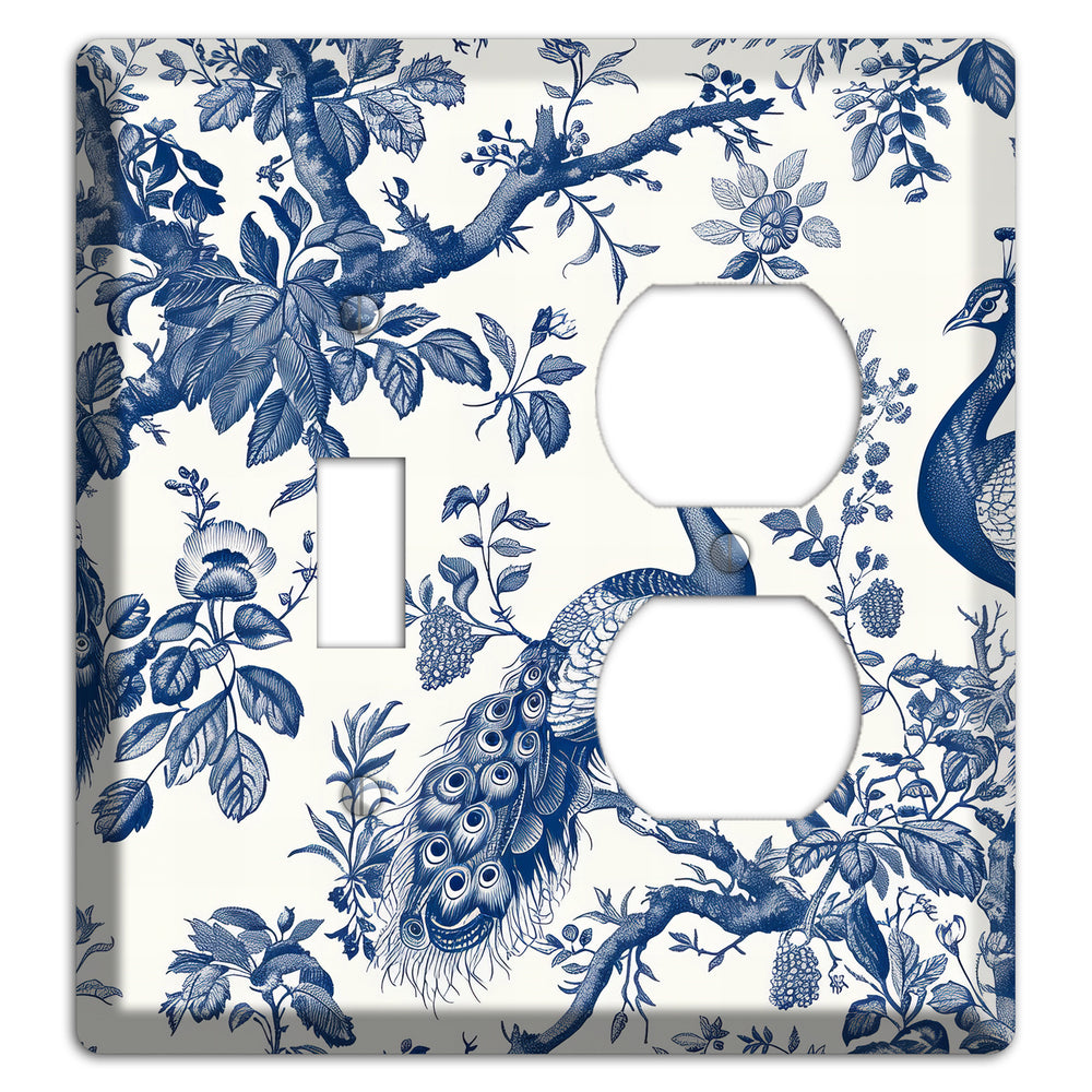 Peacock & Branch Toggle / Duplex Wallplate