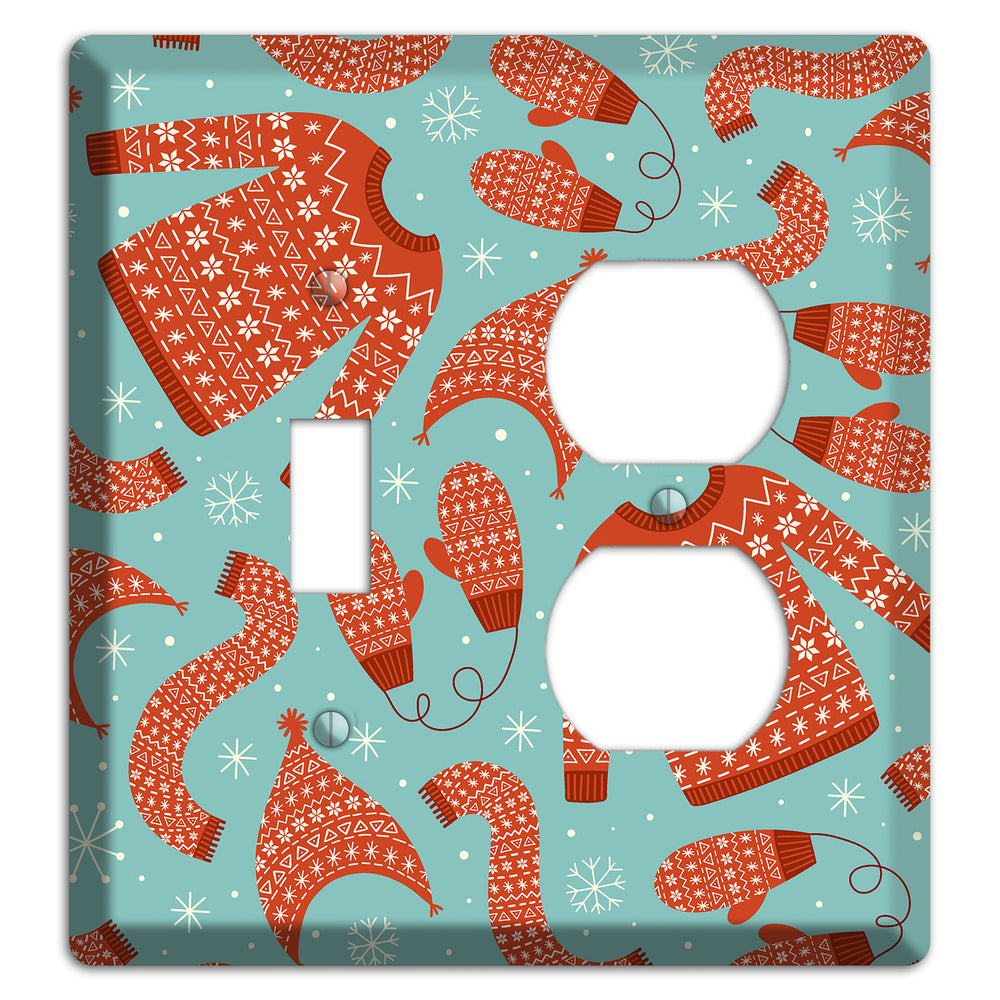 Cozy Knits & Mittens Toggle / Duplex Wallplate