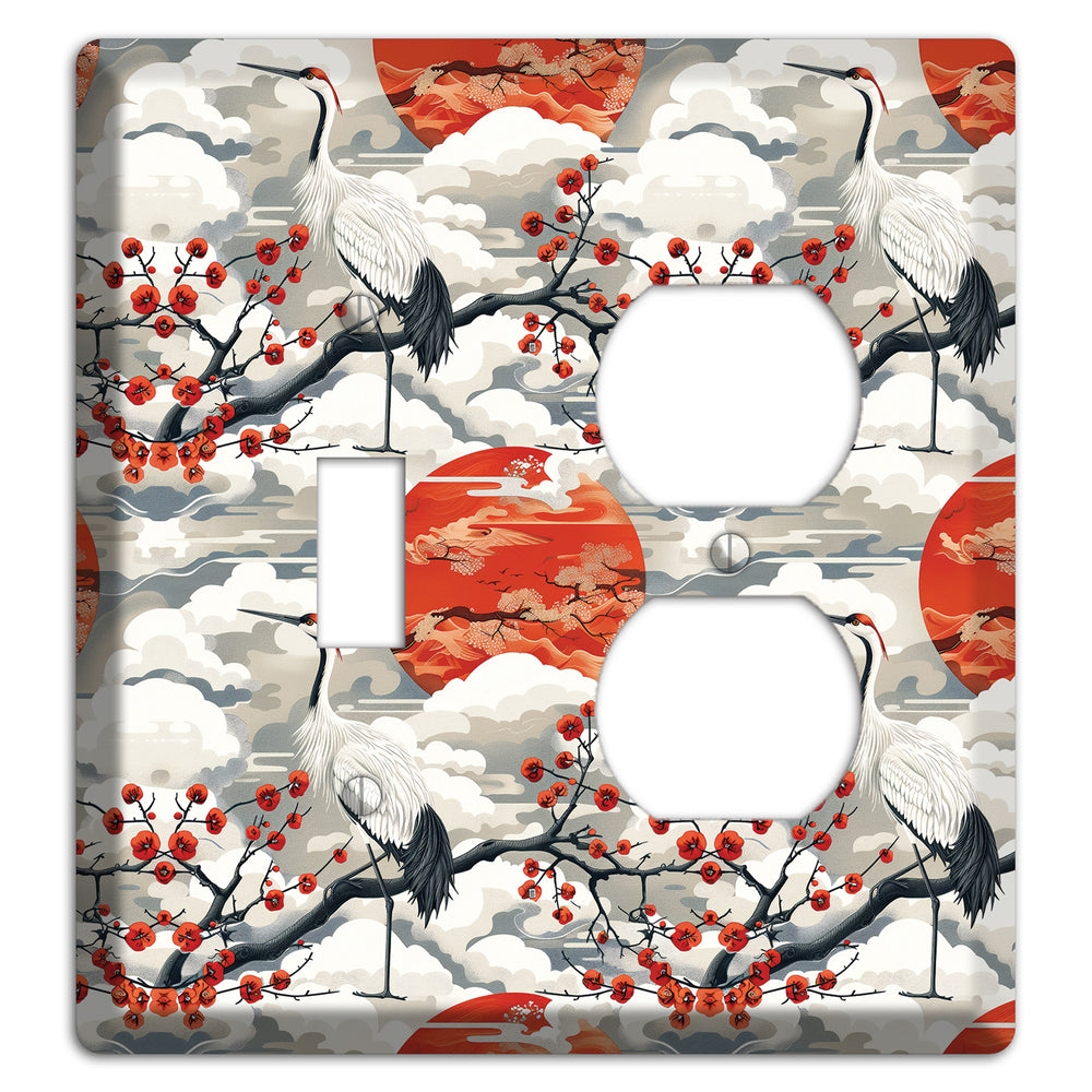 Vermillion Sun Rising Toggle / Duplex Wallplate