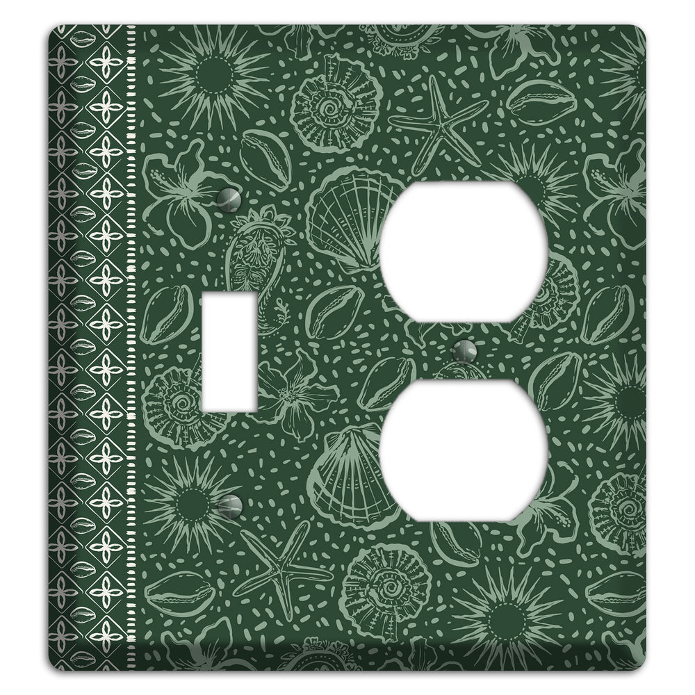 Emerald Tide Reliquary Toggle / Duplex Wallplate