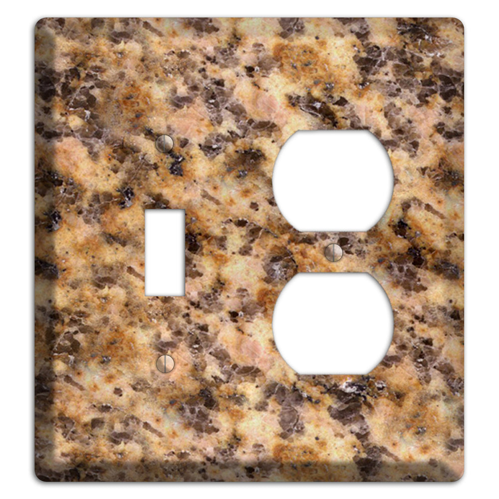 Lapidus Granite Toggle / Duplex Wallplate