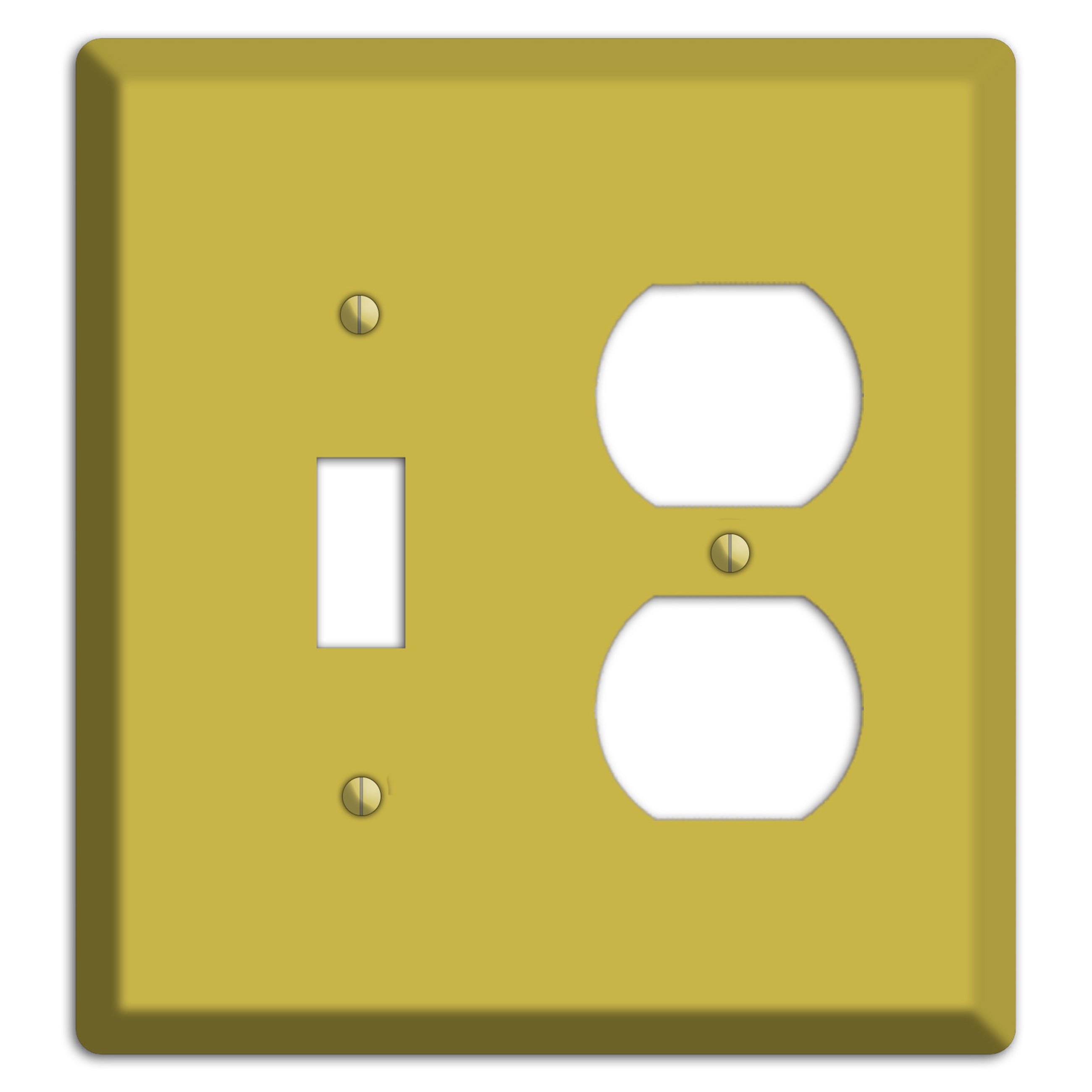 Baxter Sunflower Toggle / Duplex Wallplate