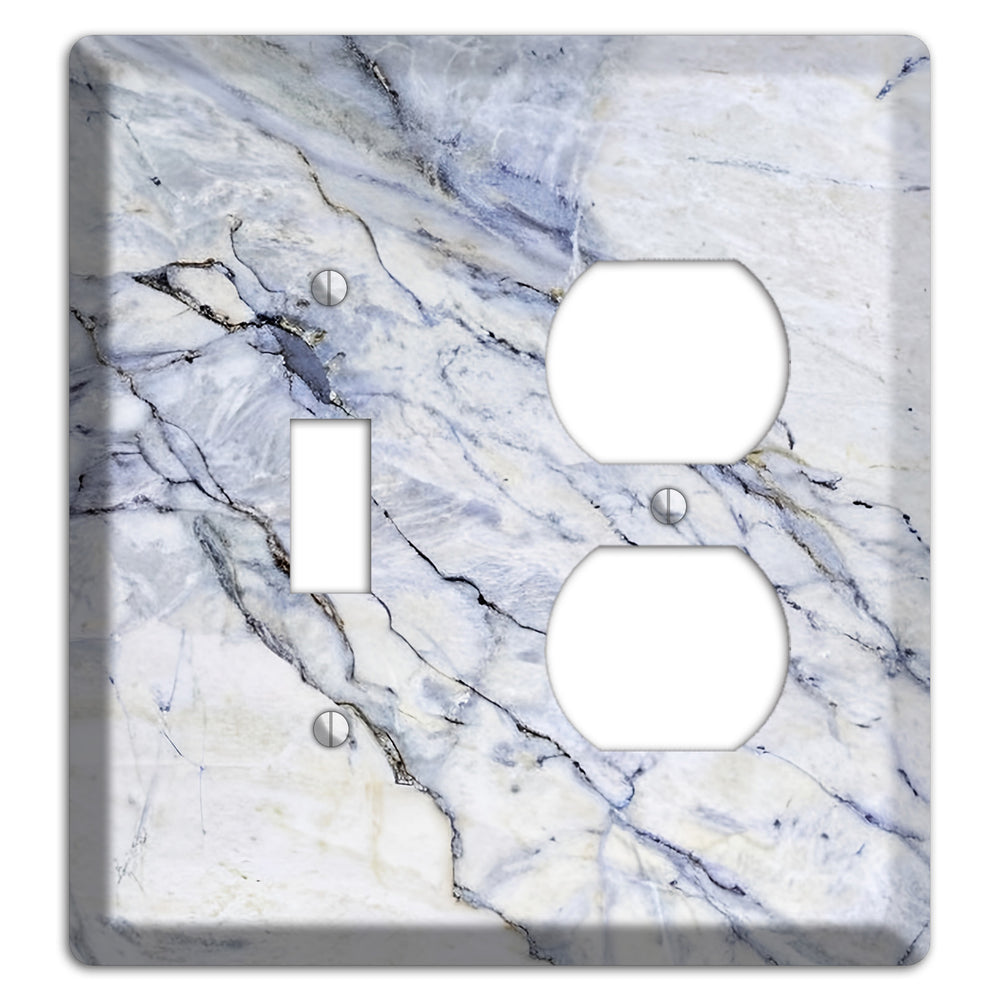 Geyser Marble Toggle / Duplex Wallplate