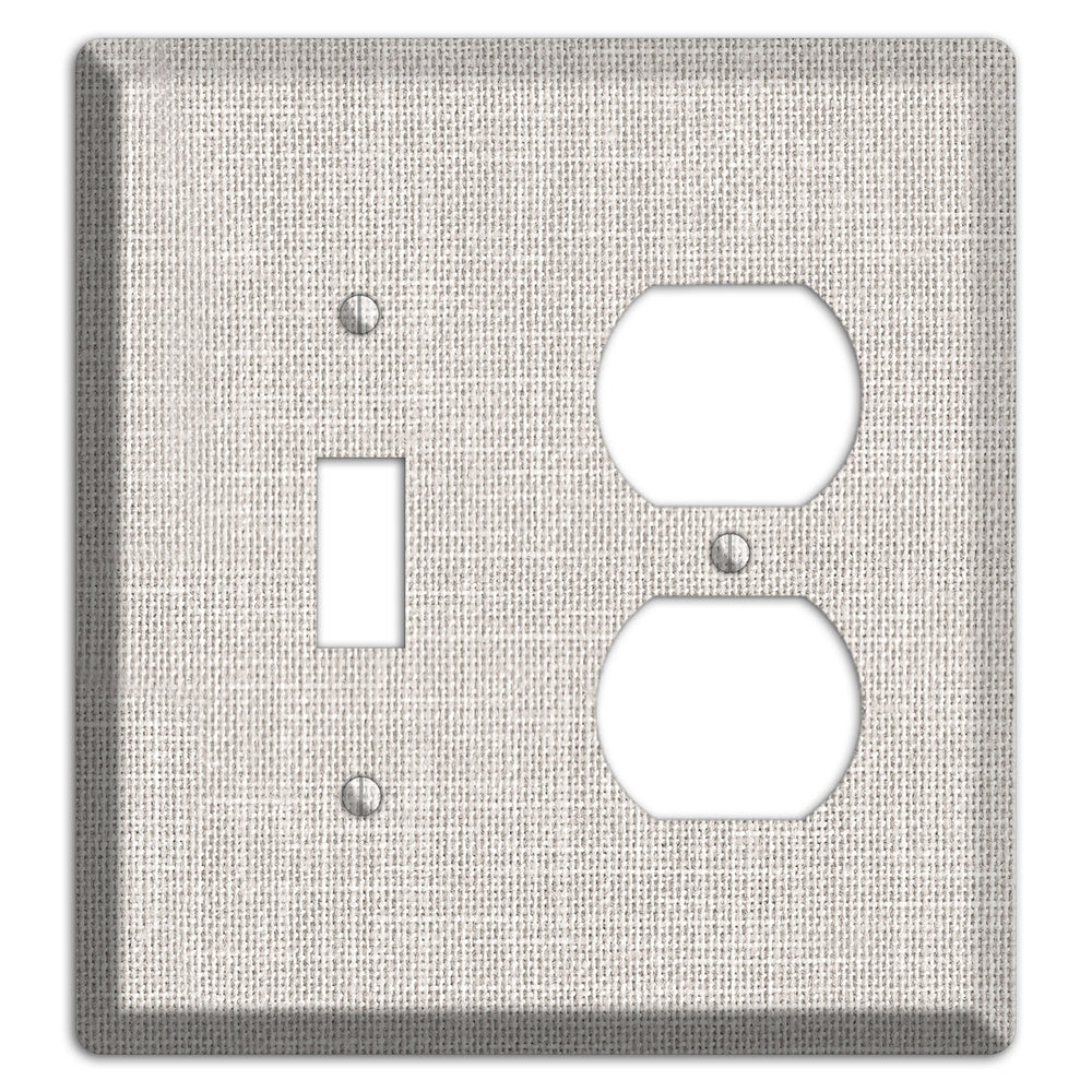 Linen Drift Toggle / Duplex Wallplate