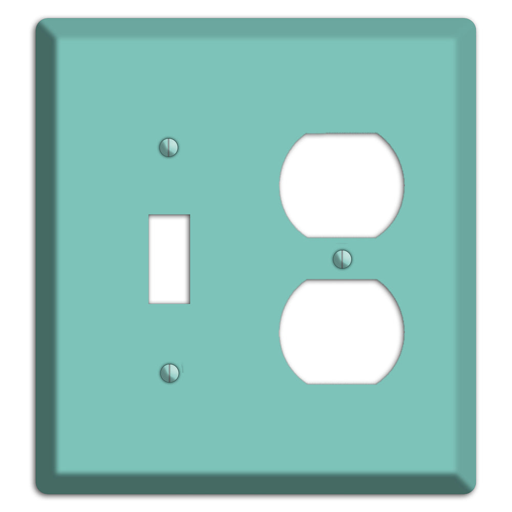 Baxter Seafoam Toggle / Duplex Wallplate