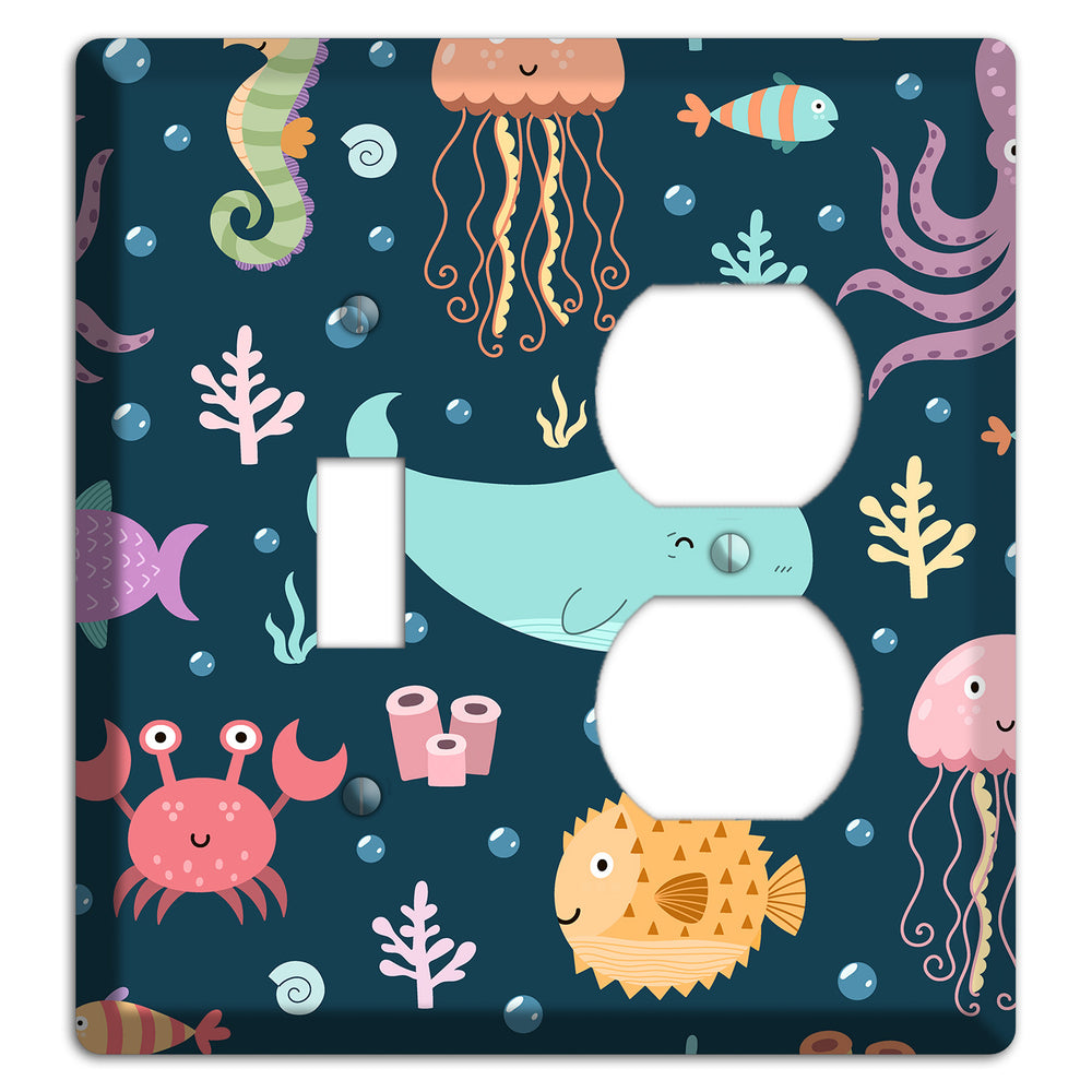 Deep Sea Cuties Toggle / Duplex Wallplate