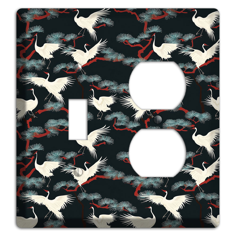Obsidian Pine Vigil Toggle / Duplex Wallplate