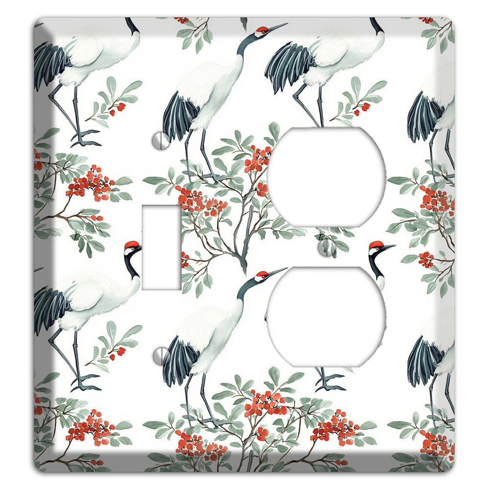 Scarlet Crown Reverie Toggle / Duplex Wallplate