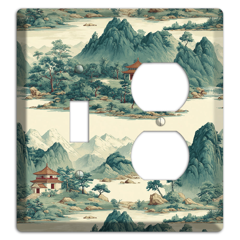 Mist & Pavilion Toggle / Duplex Wallplate