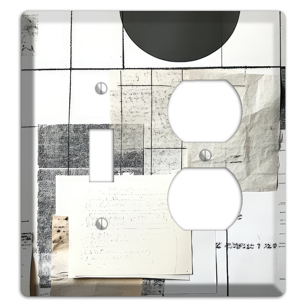 Paper & Memory Toggle / Duplex Wallplate