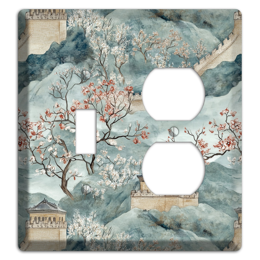 Rampart & Blossom Toggle / Duplex Wallplate