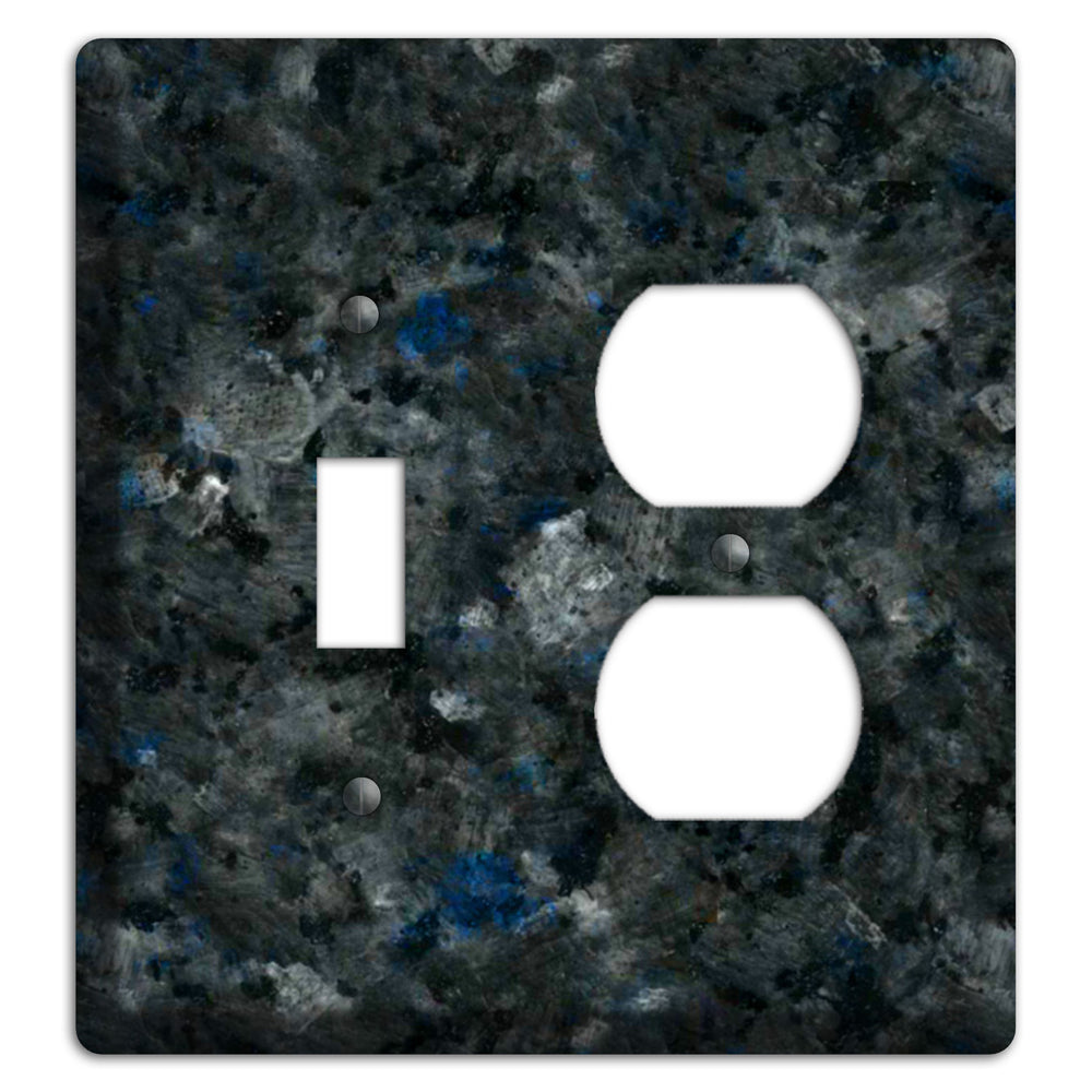 Blue Pearl GT Granite Toggle / Duplex Wallplate
