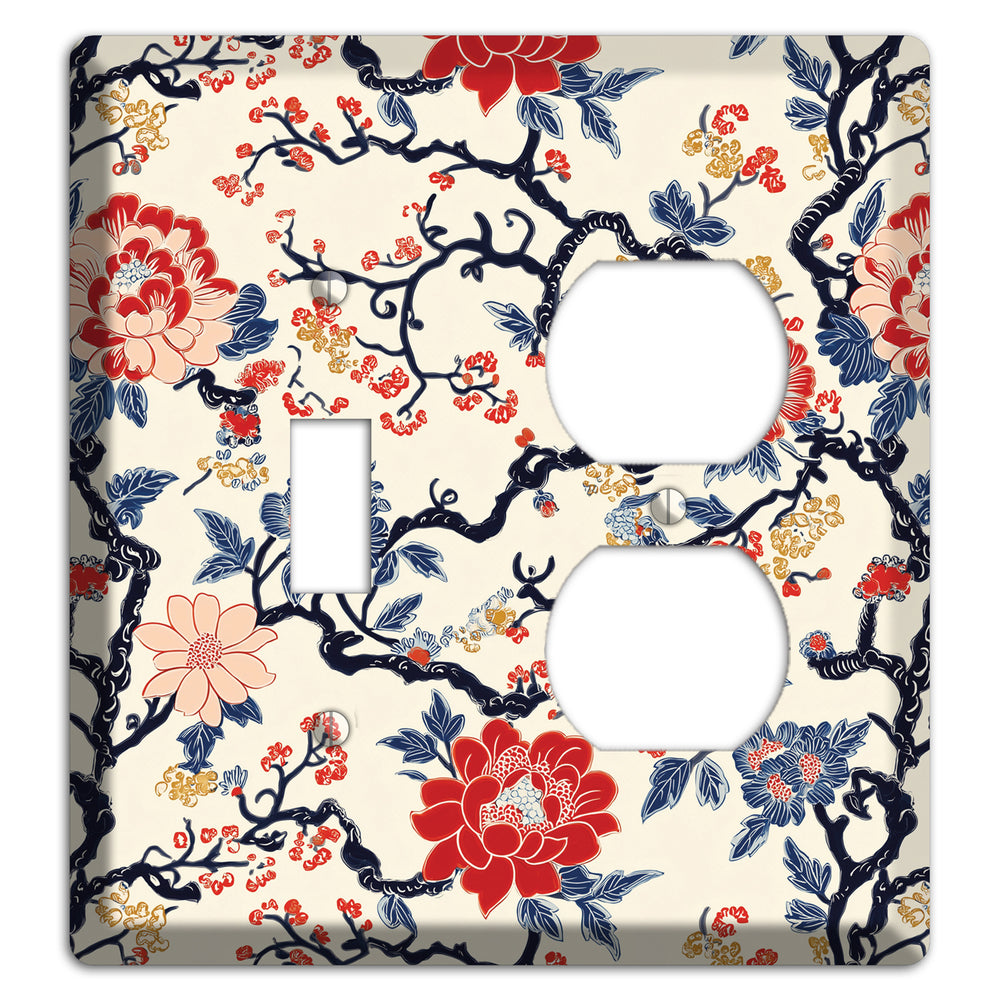 Crimson Branch Reverie Toggle / Duplex Wallplate