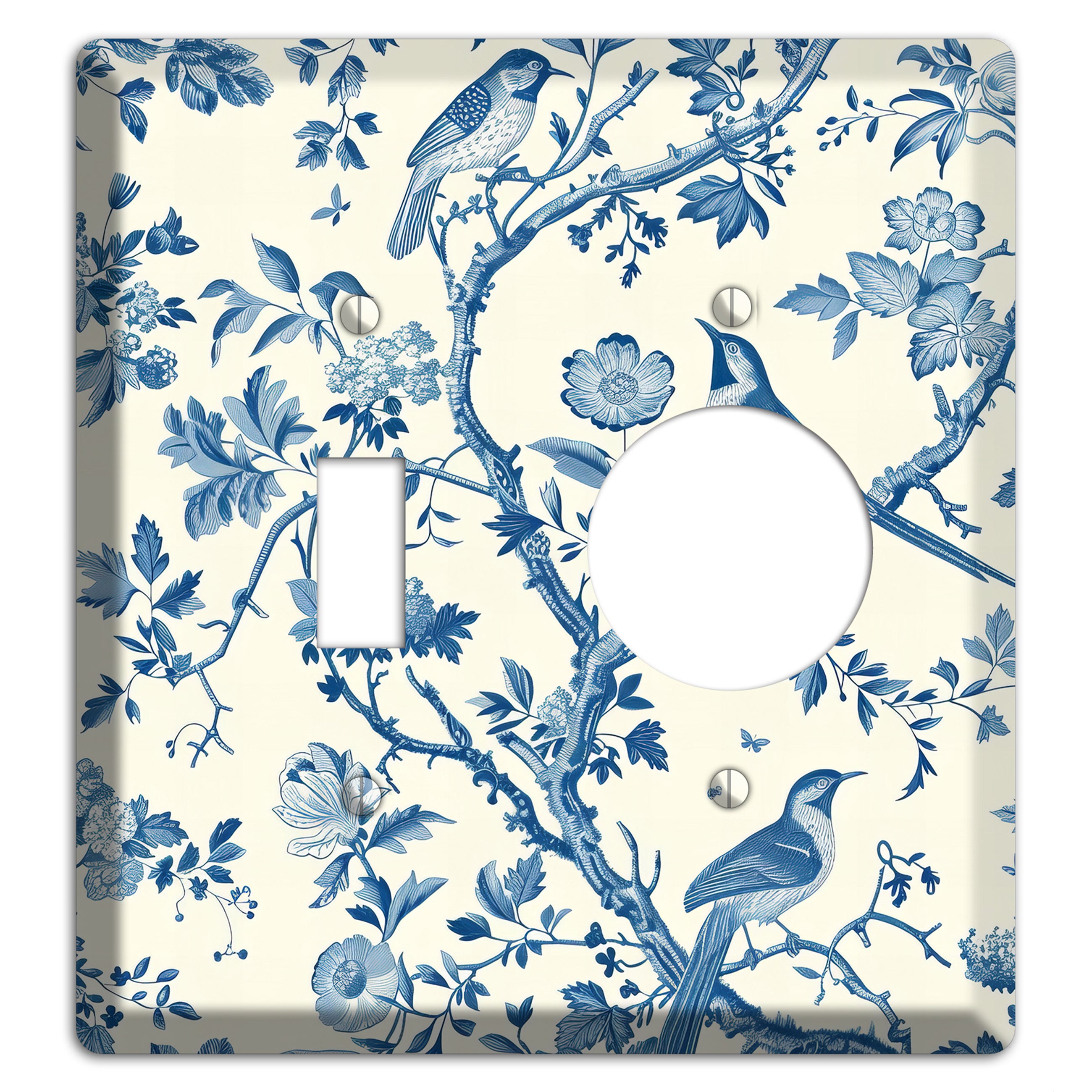 Birdsong & Branch Toggle / Receptacle Wallplate
