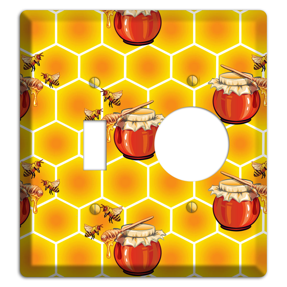 Harvest Season Repeating Toggle / Receptacle Wallplate