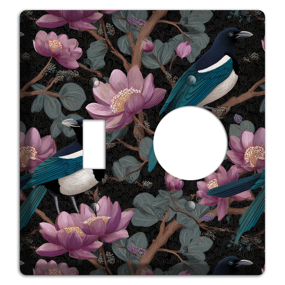 Magpie Moon Garden Toggle / Receptacle Wallplate