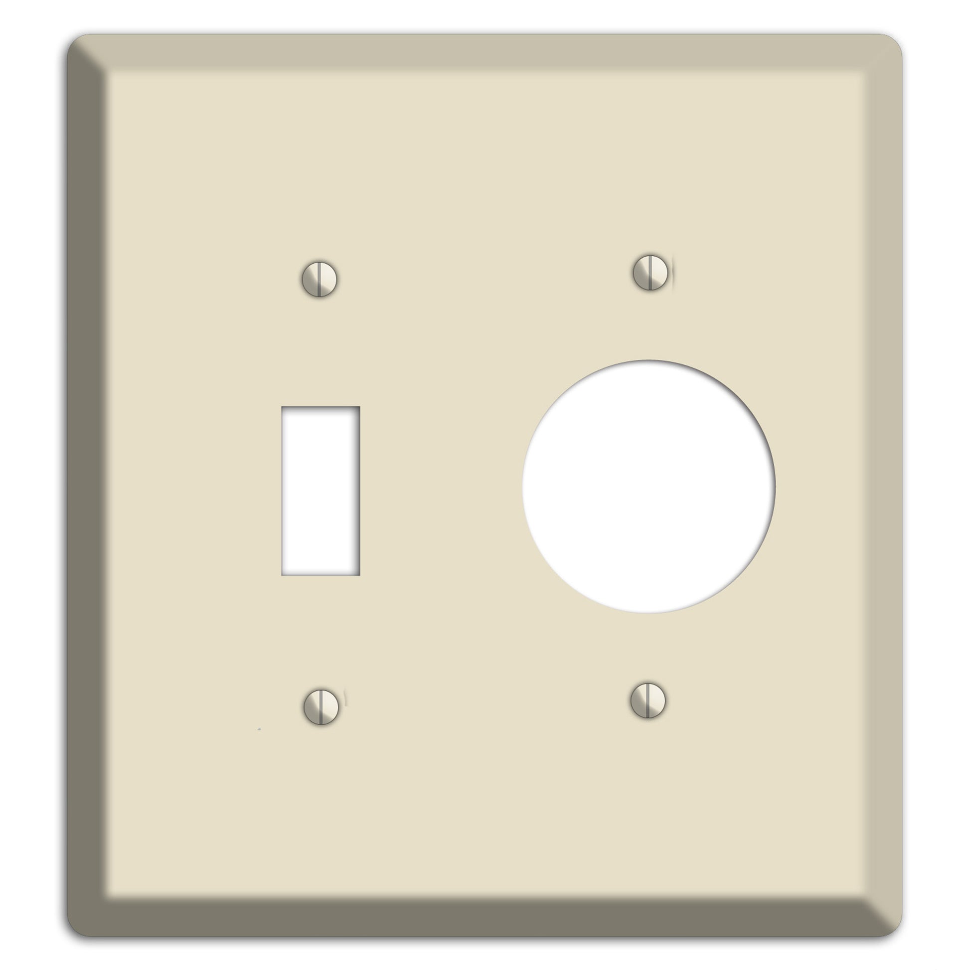 Baxter Ivory Cream Toggle / Receptacle Wallplate