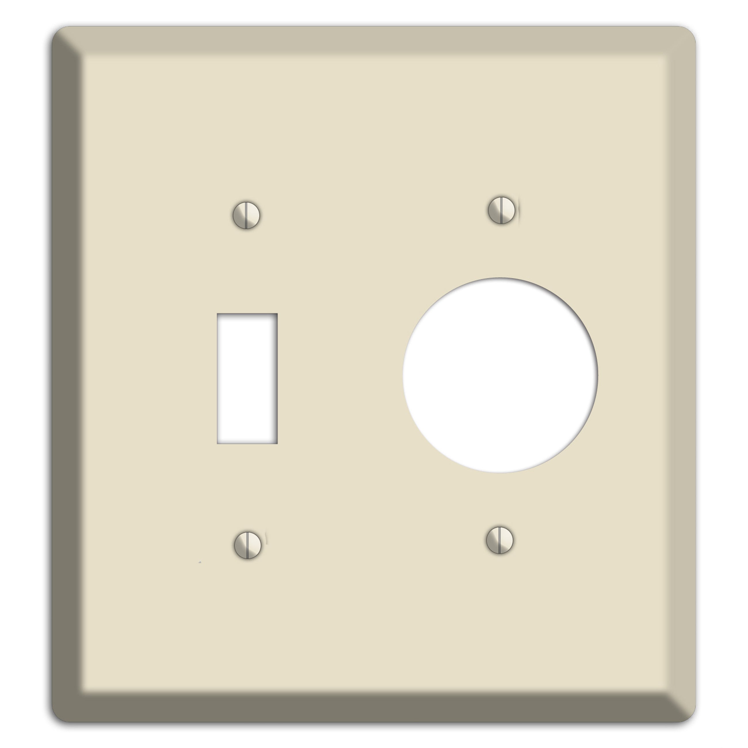 Baxter Ivory Cream Toggle / Receptacle Wallplate