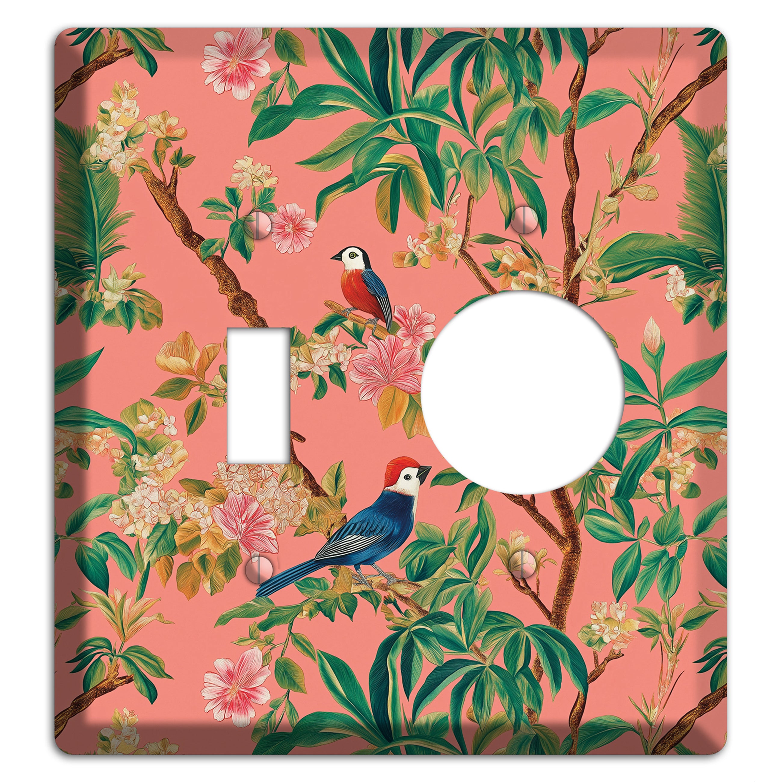 Coral Garden Reverie Toggle / Receptacle Wallplate