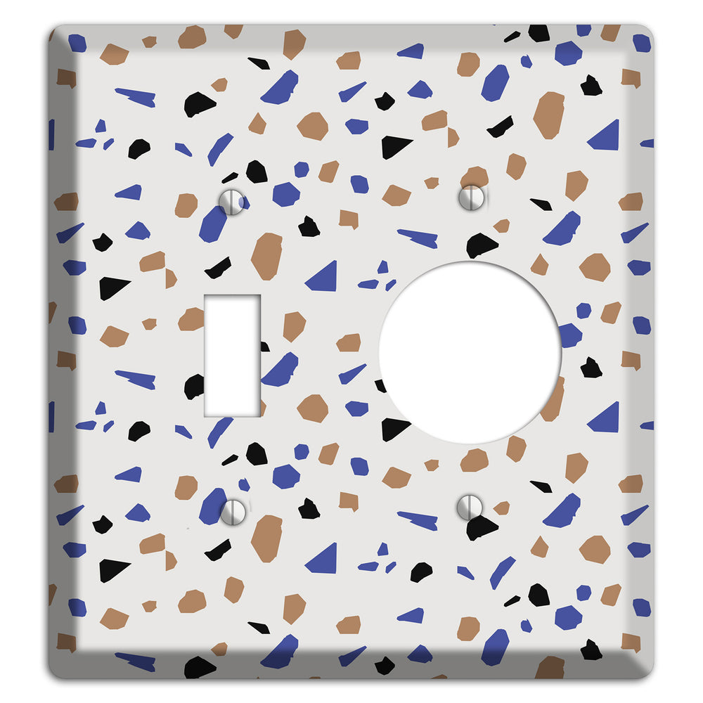 Retro Pop Terrazzo Toggle / Receptacle Wallplate
