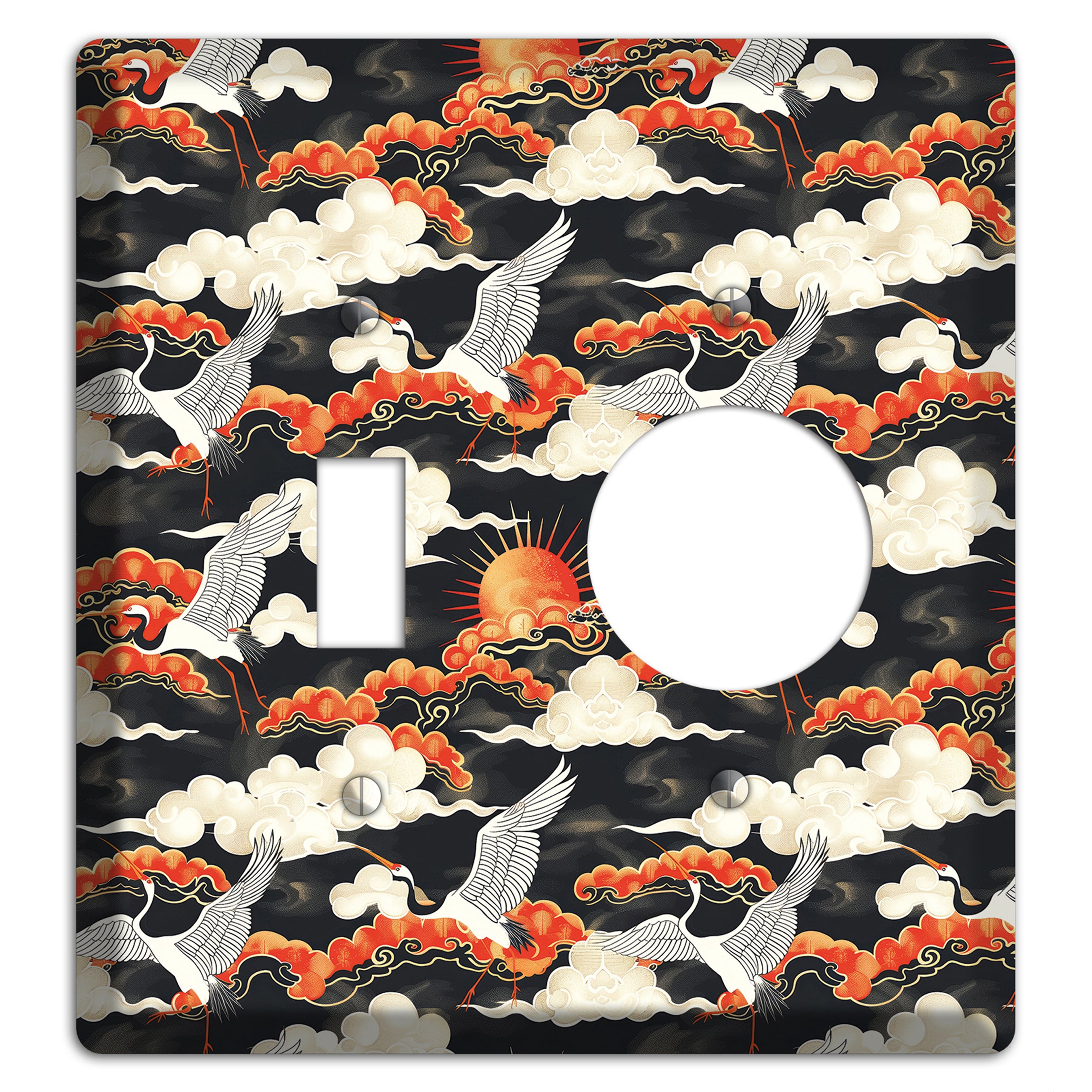 Ember Sky Migration Toggle / Receptacle Wallplate