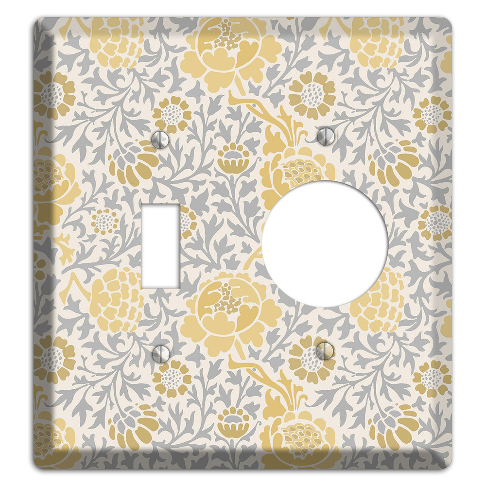 Dandelion Charm Toggle / Receptacle Wallplate