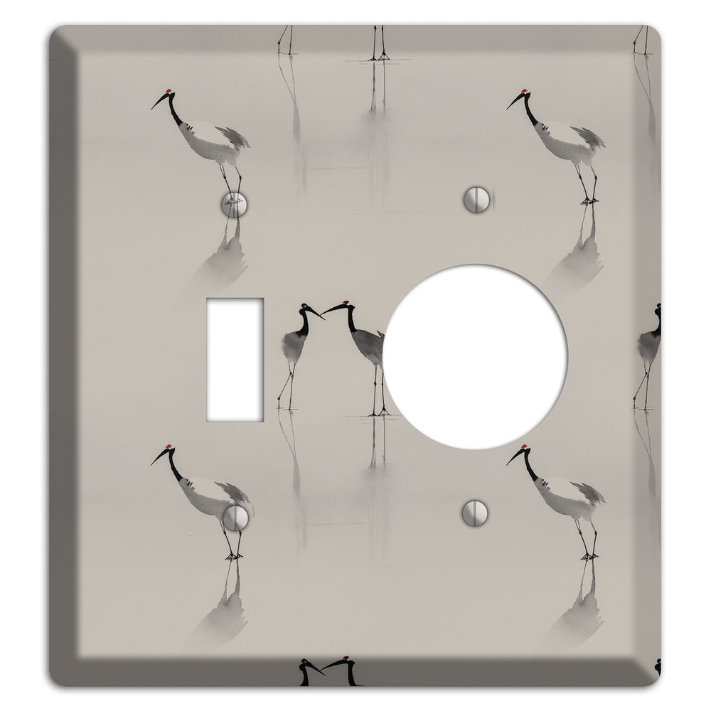Mist & Mirror Vigil Toggle / Receptacle Wallplate