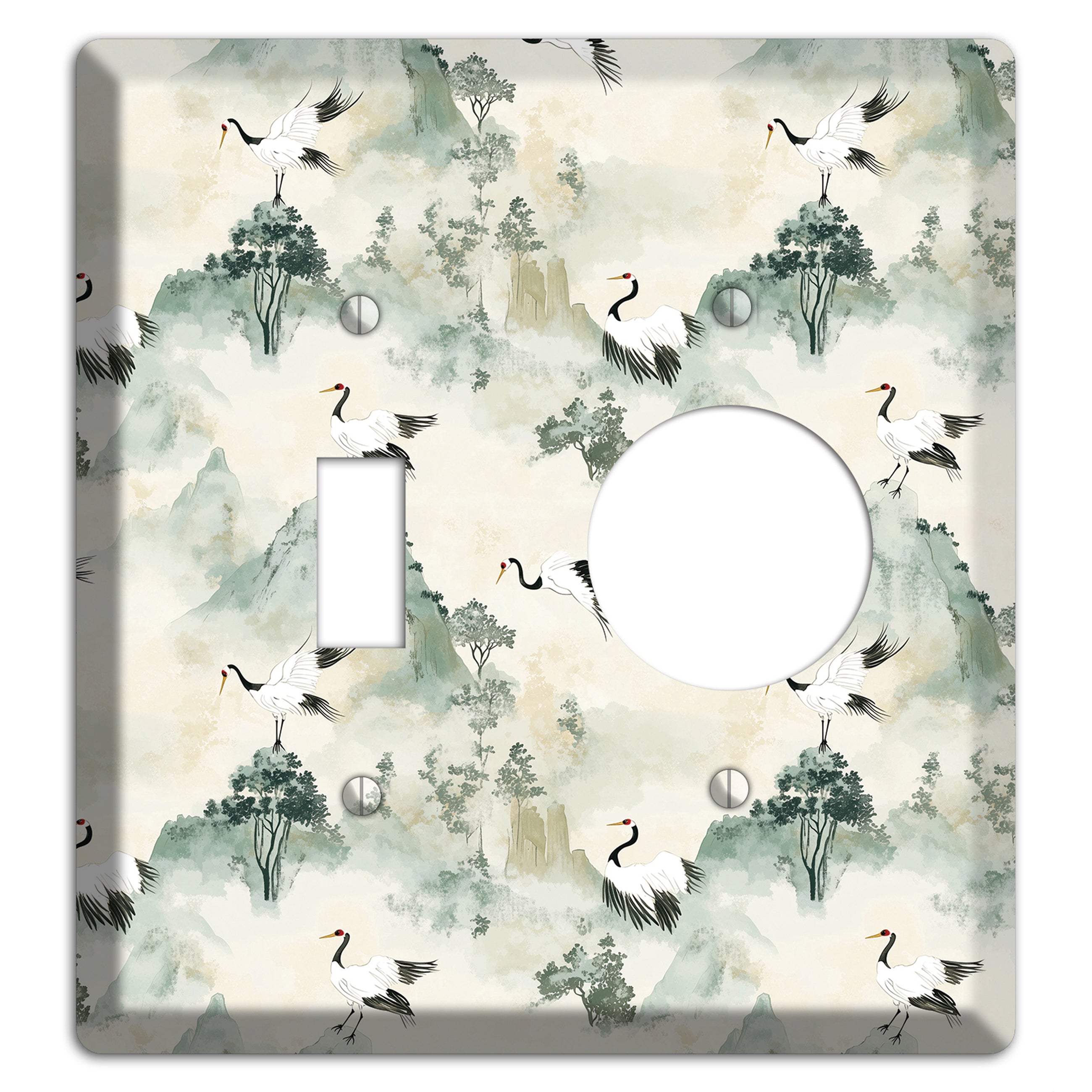 Jade Mountain Passage Toggle / Receptacle Wallplate