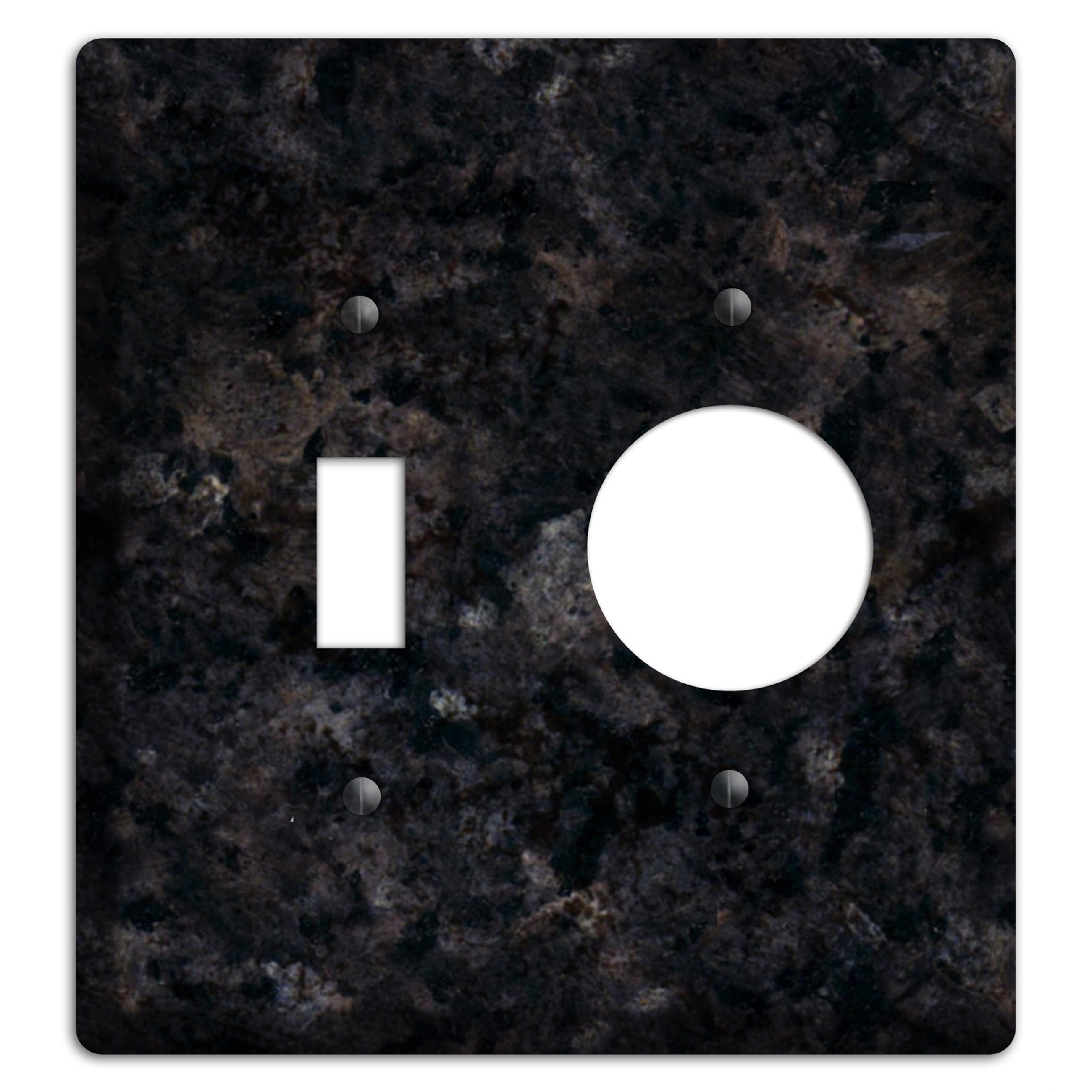 Ubatuba Granite Toggle / Receptacle Wallplate