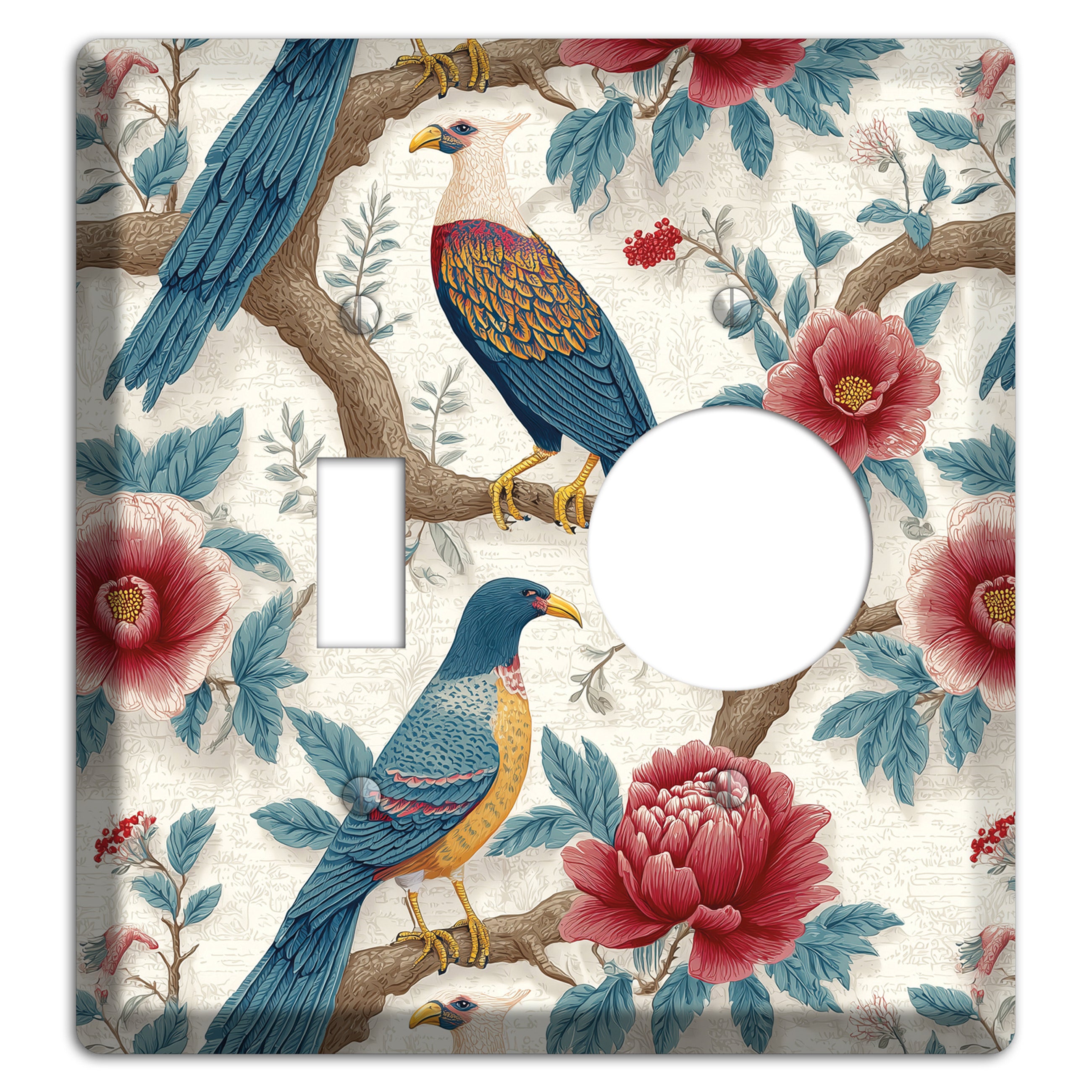 Imperial Roost Toggle / Receptacle Wallplate