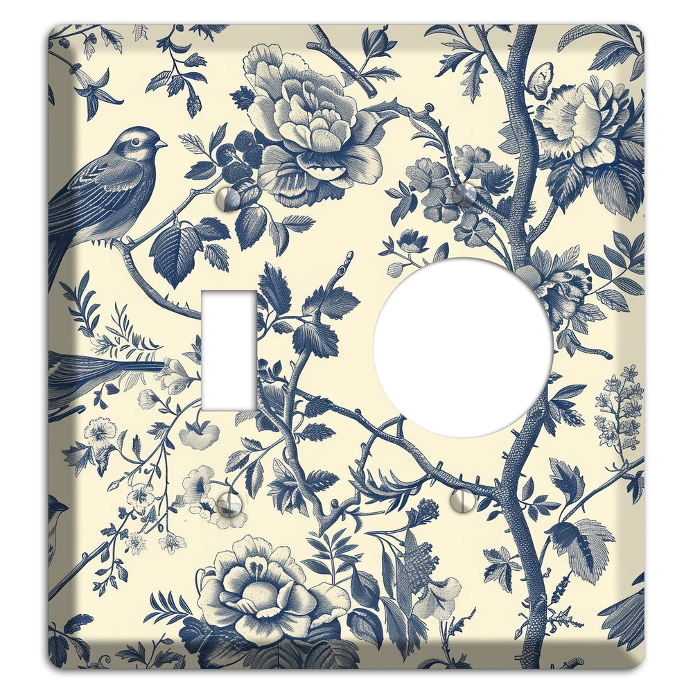 Garden Reverie Toggle / Receptacle Wallplate