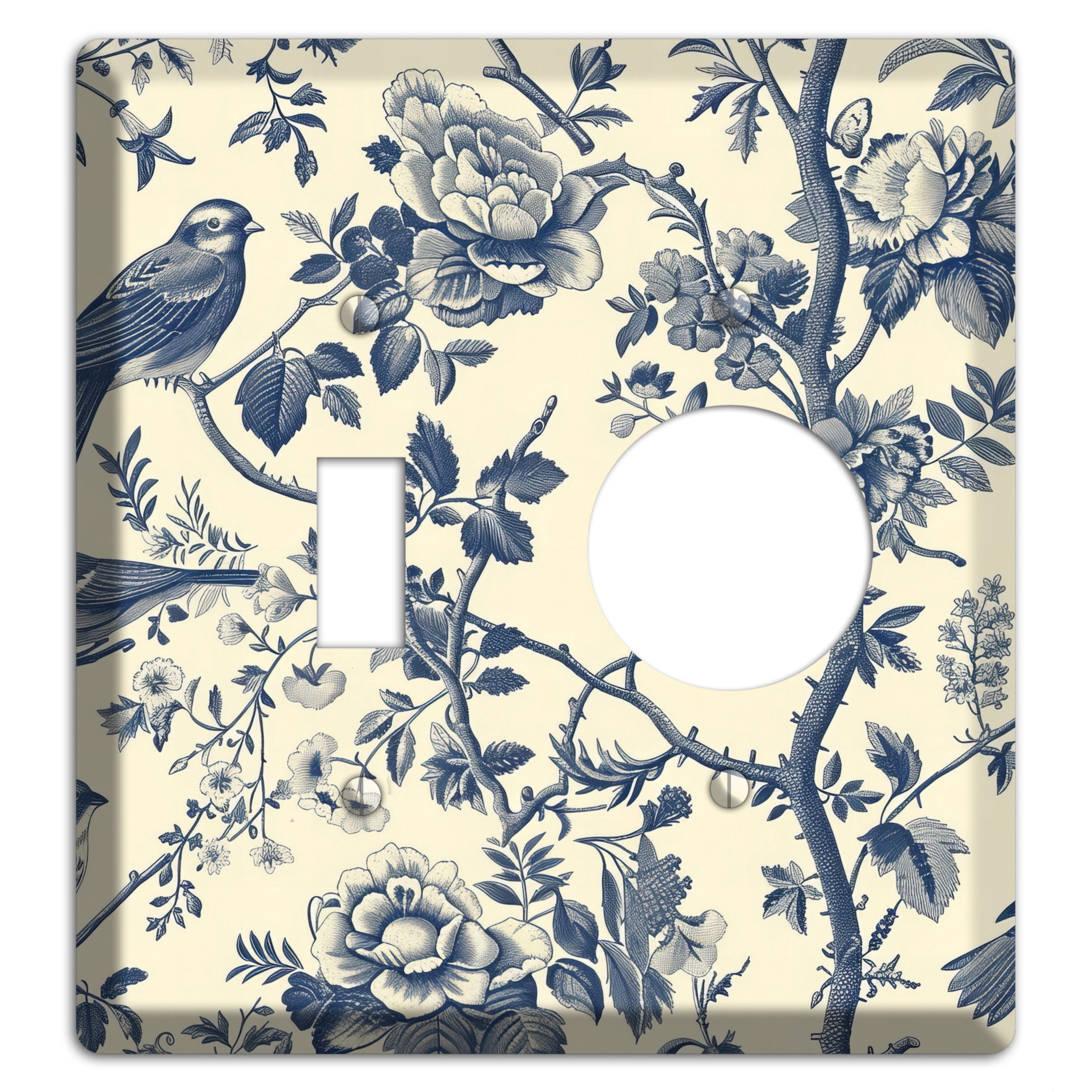 Garden Reverie Toggle / Receptacle Wallplate