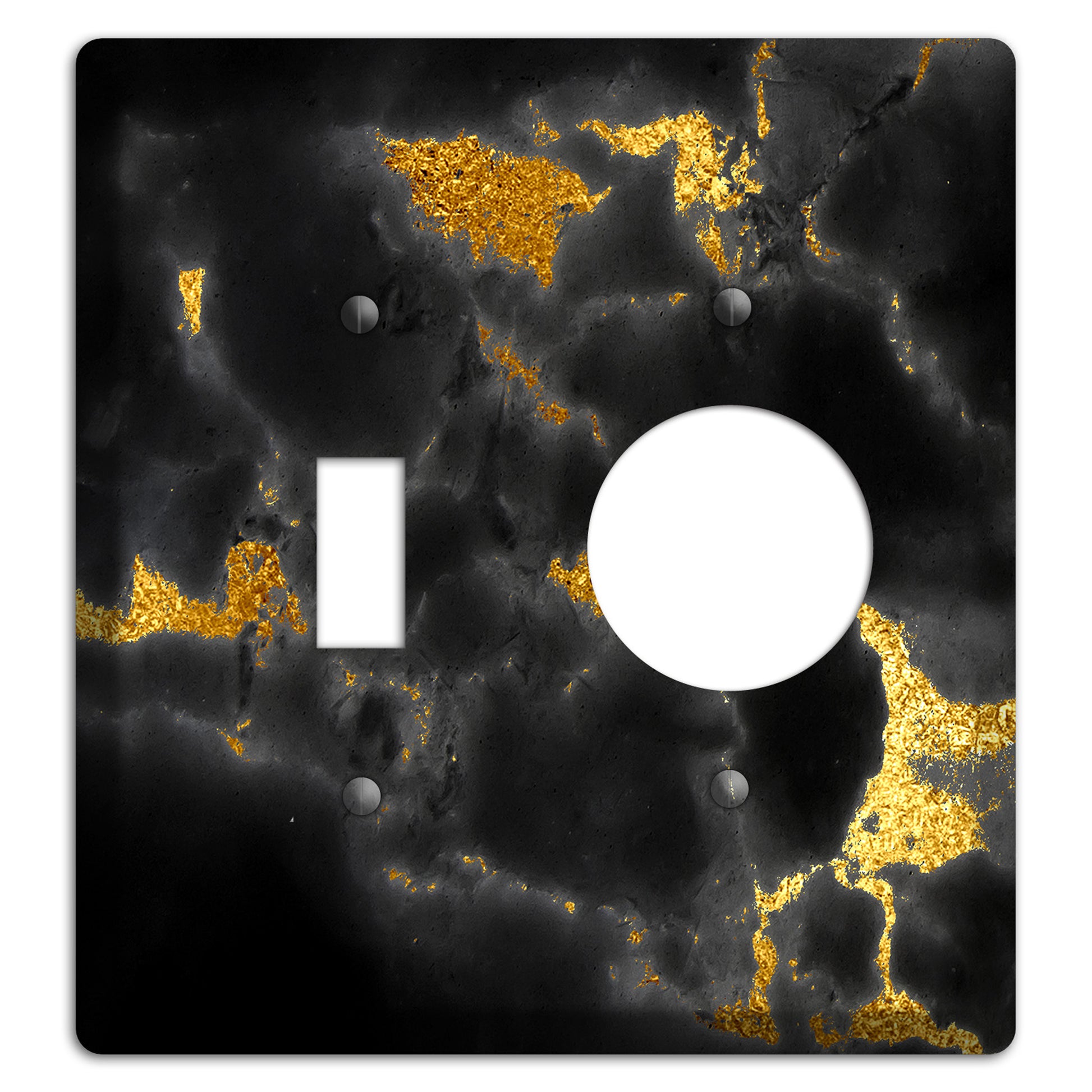 Equator Marble Toggle / Receptacle Wallplate