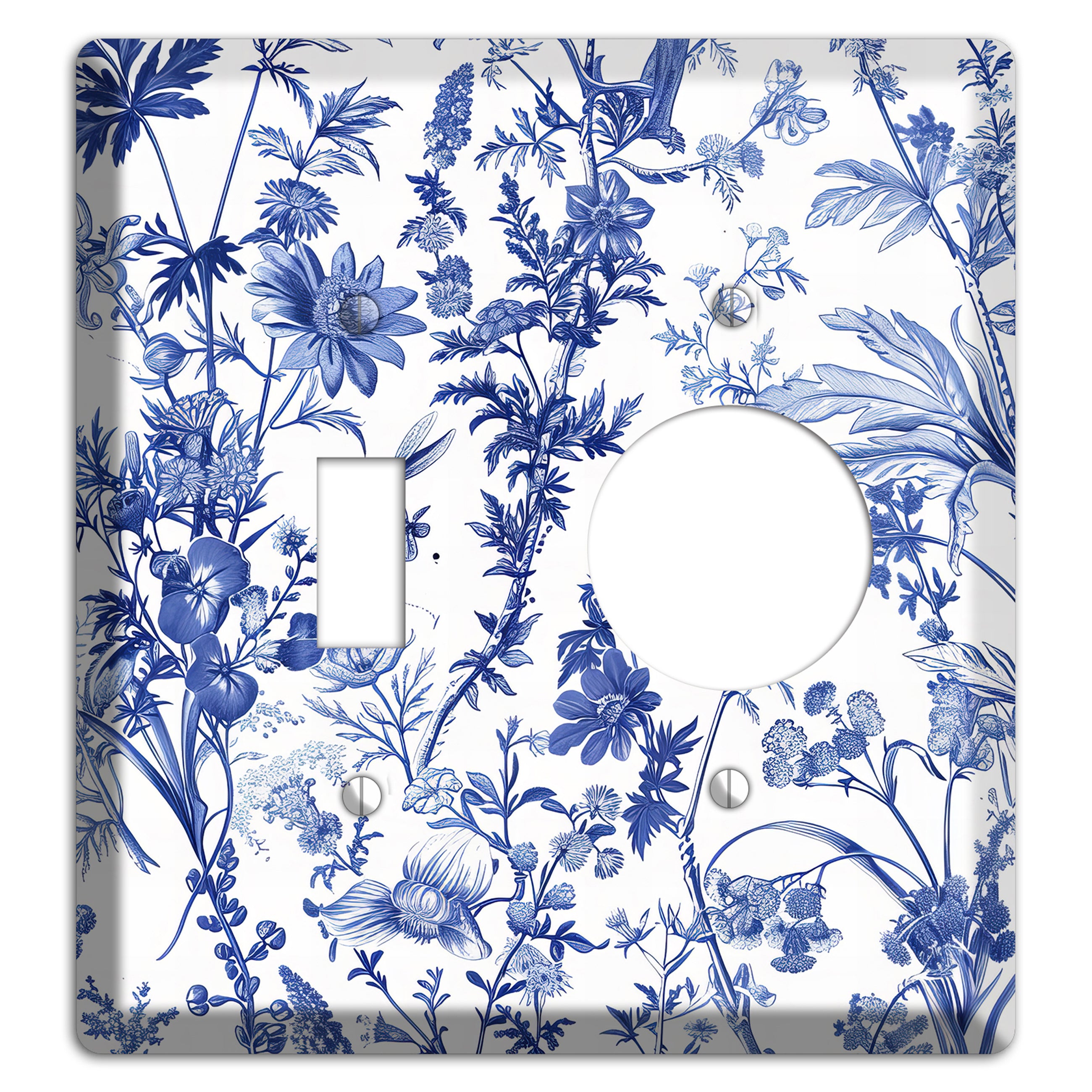 Wildflower Ink Study Toggle / Receptacle Wallplate
