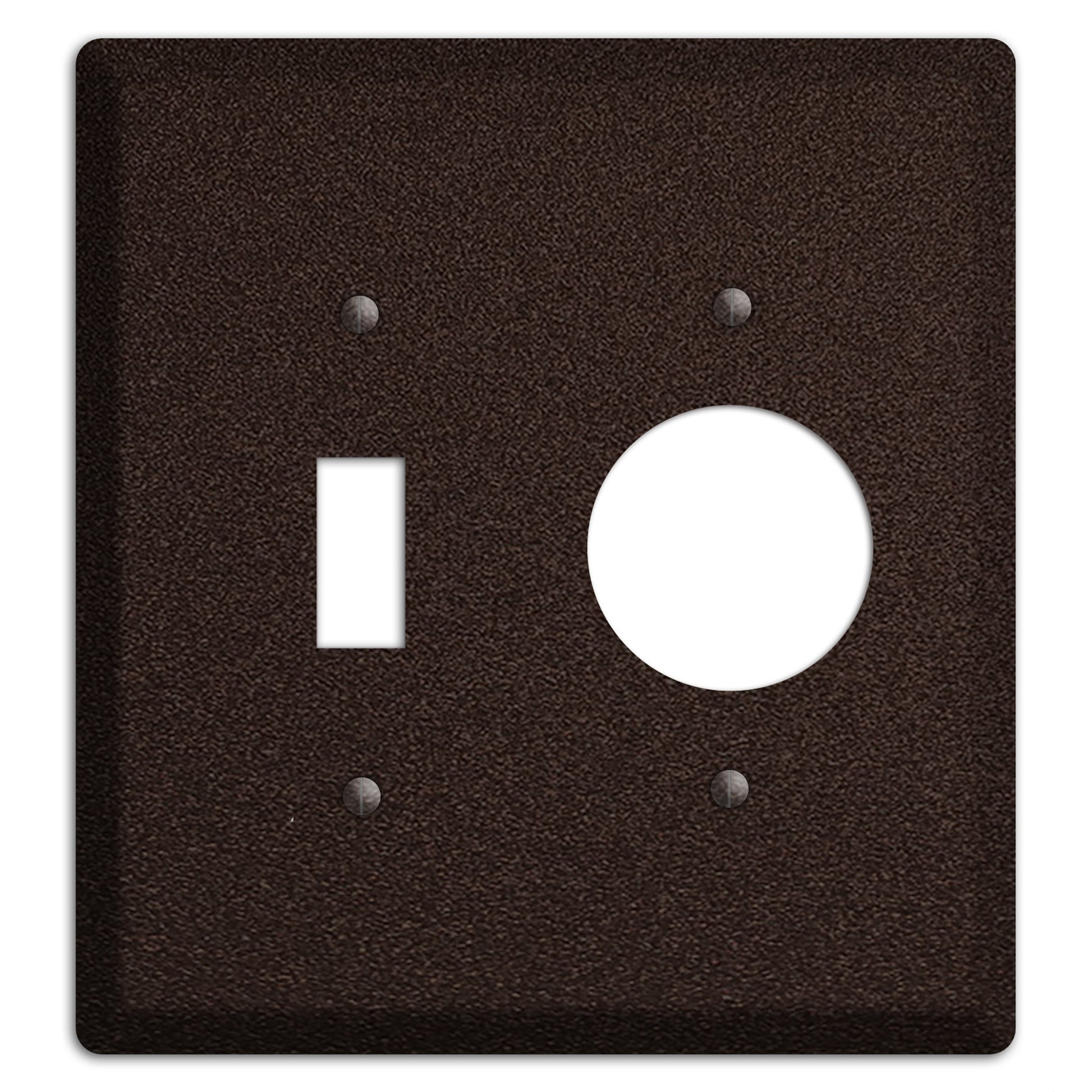 Baxter Subtle Antique Bronze Toggle / Receptacle Wallplate