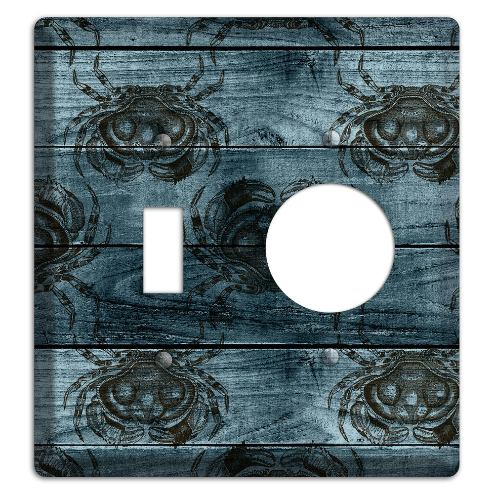 Crabby Waters Toggle / Receptacle Wallplate