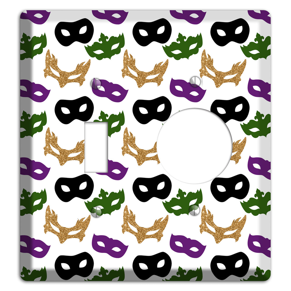 Masquerade Mosaic Toggle / Receptacle Wallplate