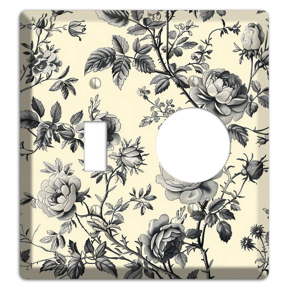 Thorned Reverie Toggle / Receptacle Wallplate