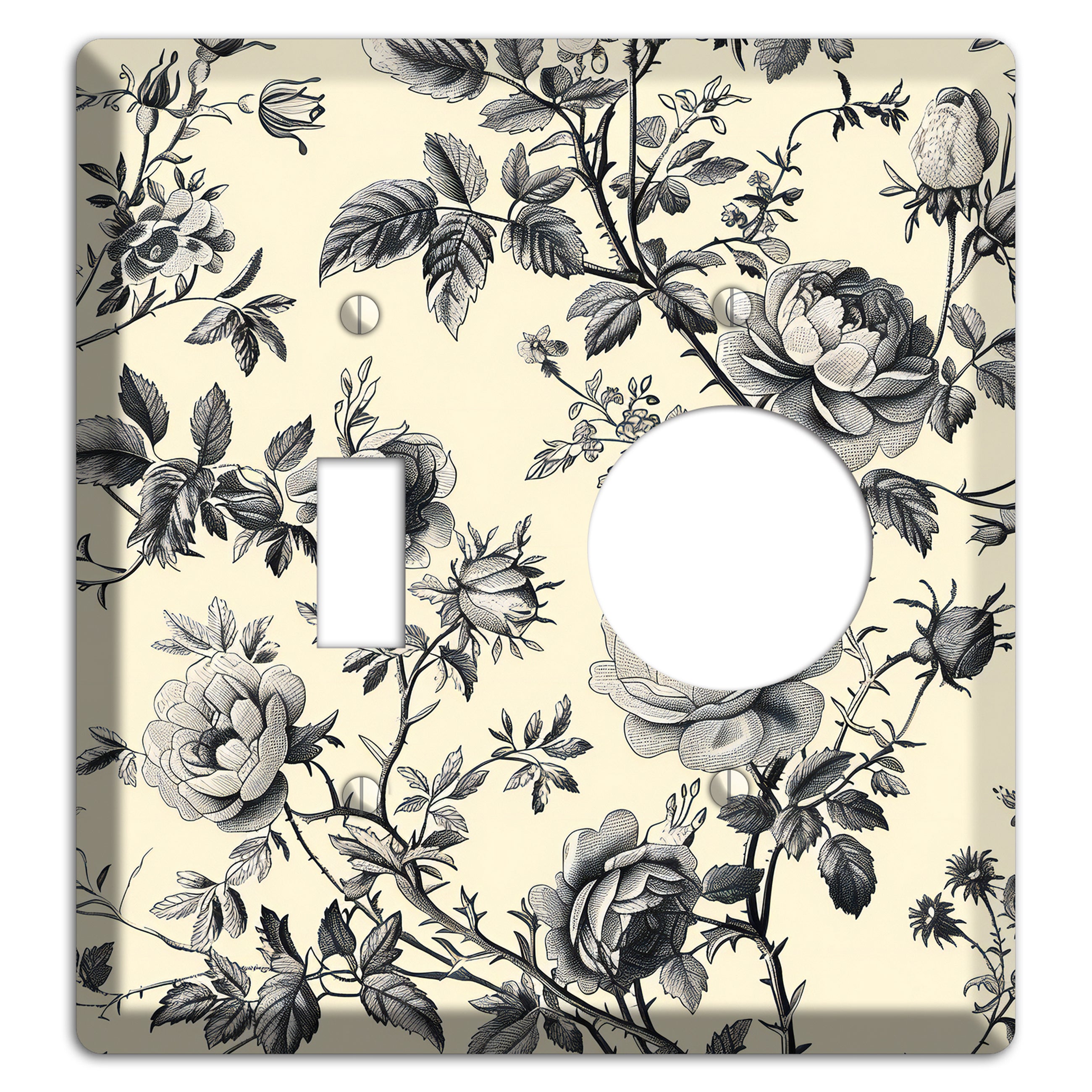 Thorned Reverie Toggle / Receptacle Wallplate