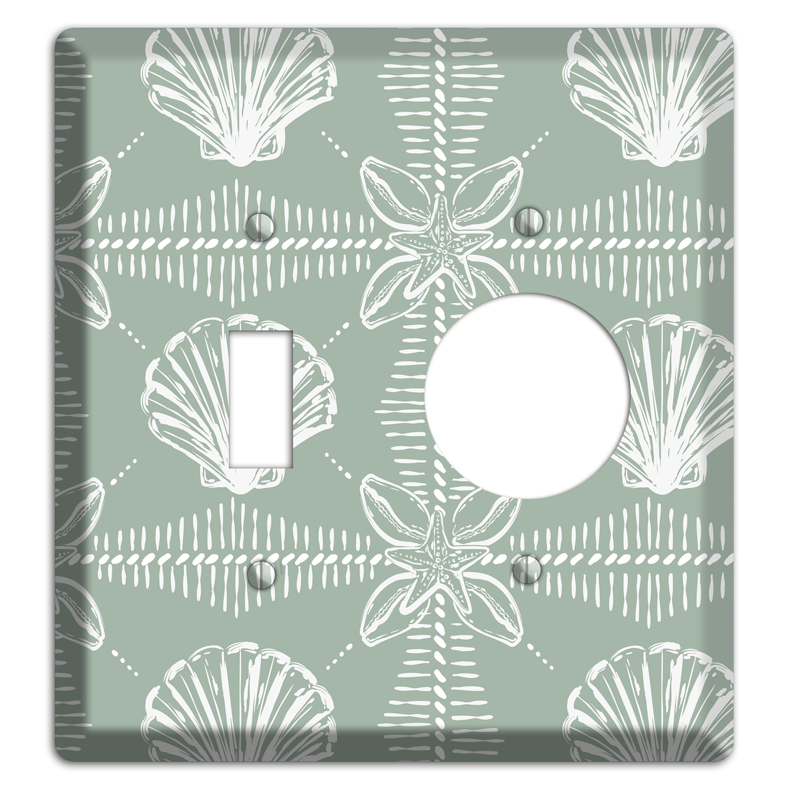 Sage Tide Relics Toggle / Receptacle Wallplate