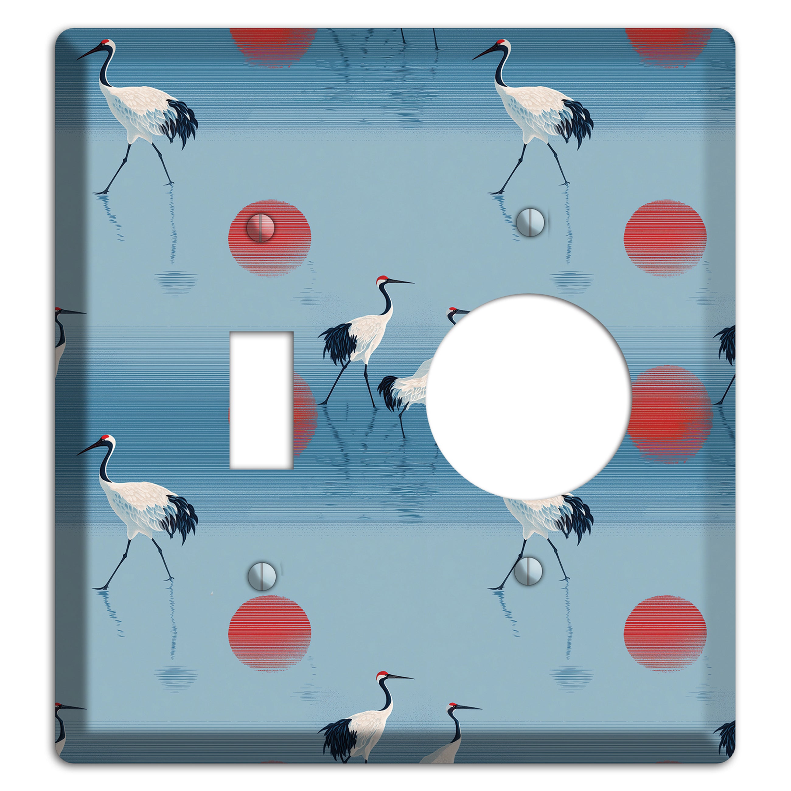 Scarlet Sun Shallows Toggle / Receptacle Wallplate